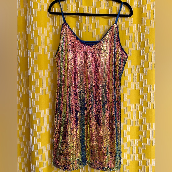 Allegra K | Sequin Mini Club Dress - Picture 4 of 9